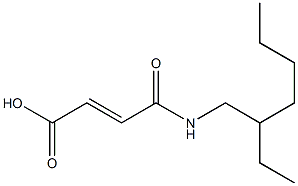 (E)-4-[(2-Ethylhexyl)amino]-4-oxo-2-butenoic acid Structure