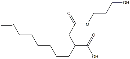 3-(7-Octenyl)succinic acid hydrogen 1-(3-hydroxypropyl) ester