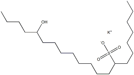 17-Hydroxyhenicosane-8-sulfonic acid potassium salt