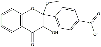 2-Methoxy-4'-nitroflavanonol
