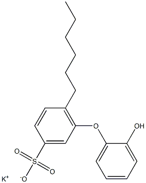 2'-Hydroxy-6-hexyl[oxybisbenzene]-3-sulfonic acid potassium salt