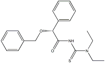 (-)-3-[(R)-(Benzyloxy)phenylacetyl]-1,1-diethylthiourea|