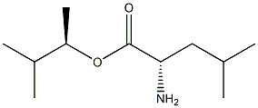 (R)-2-Amino-4-methylpentanoic acid (S)-1,2-dimethylpropyl ester Struktur