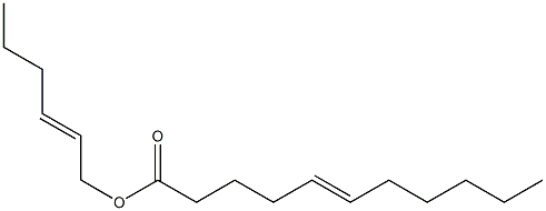 5-Undecenoic acid 2-hexenyl ester Structure