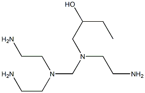 1-[N-(2-Aminoethyl)-N-[[bis(2-aminoethyl)amino]methyl]amino]-2-butanol Structure