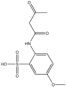 2-(Acetoacetylamino)-5-methoxybenzenesulfonic acid
