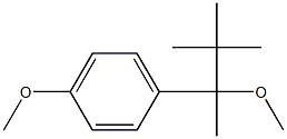 4-Methoxy-1-(1-methoxy-1,2,2-trimethylpropyl)benzene|