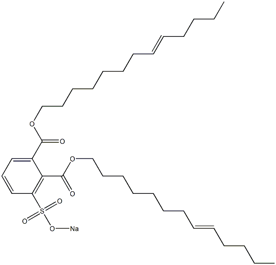 3-(Sodiosulfo)phthalic acid di(8-tridecenyl) ester