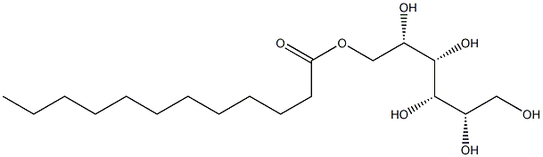 L-Mannitol 6-dodecanoate Structure