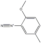 2-Methoxy-5-methylbenzenediazonium