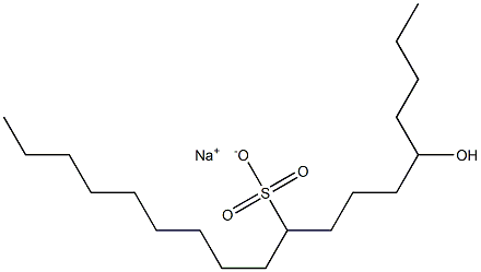 5-Hydroxyoctadecane-9-sulfonic acid sodium salt