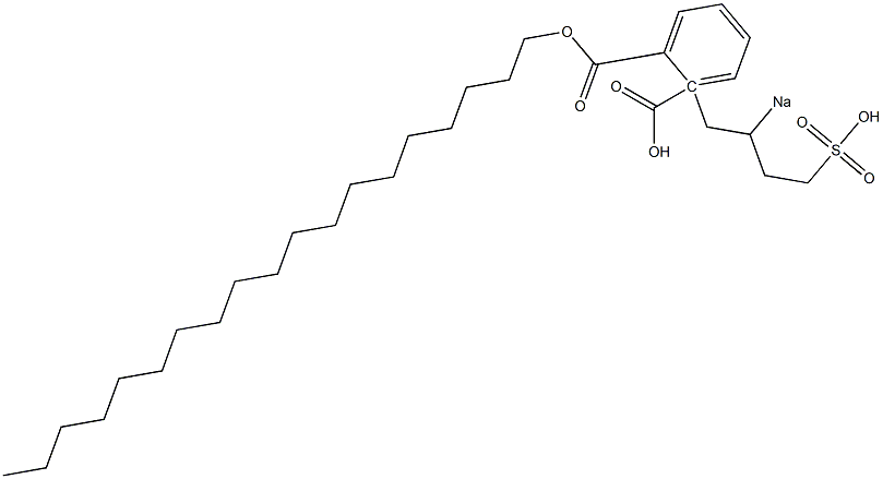 Phthalic acid 1-nonadecyl 2-(2-sodiosulfobutyl) ester