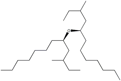 (-)-[(R)-2-Methylbutyl]octyl ether Struktur