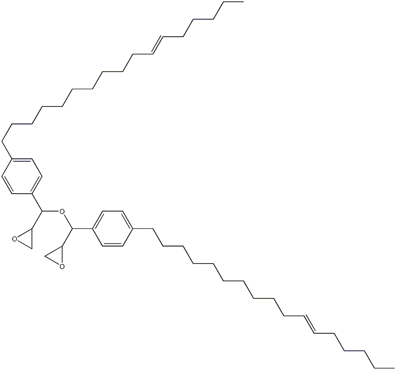 4-(11-Heptadecenyl)phenylglycidyl ether 结构式