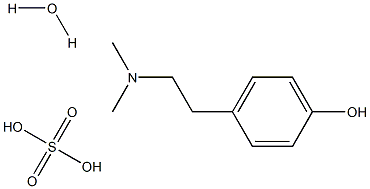ホルデニン·硫酸·水和物 化学構造式