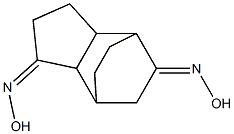 3a,6,7,7a-Tetrahydro-4,7-ethano-1,5(4H)-indanedione dioxime Structure