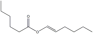 Hexanoic acid 1-hexenyl ester|