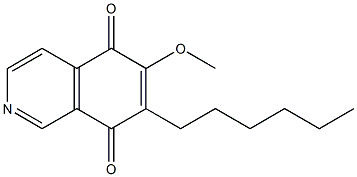 6-Methoxy-7-hexylisoquinoline-5,8-dione