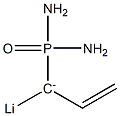 1-Lithio 1-diaminophosphinyl-2-propen-1-ide 结构式