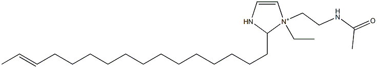 1-[2-(Acetylamino)ethyl]-1-ethyl-2-(14-hexadecenyl)-4-imidazoline-1-ium|