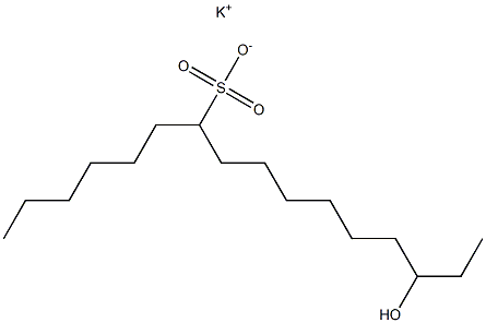  14-Hydroxyhexadecane-7-sulfonic acid potassium salt