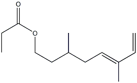 Propionic acid 3,6-dimethyl-5,7-octadienyl ester