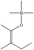 (Z)-3-Methyl-2-(trimethylsilyloxy)-2-pentene Structure