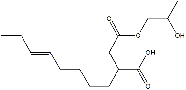 3-(5-Octenyl)succinic acid hydrogen 1-(2-hydroxypropyl) ester