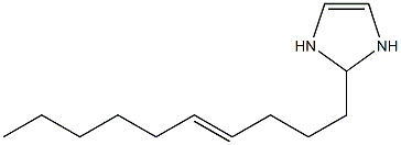 2-(4-Decenyl)-4-imidazoline Structure