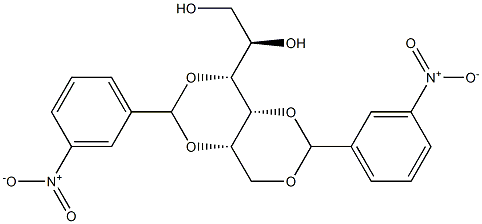 1-O,3-O:2-O,4-O-Bis(3-nitrobenzylidene)-D-glucitol