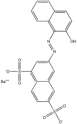 2-[(2-Hydroxy-1-naphtyl)azo]-4,7-naphthalenedisulfonic acid barium salt|