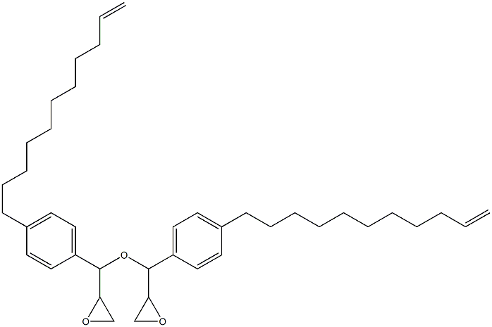 4-(10-Undecenyl)phenylglycidyl ether Structure