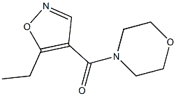 4-(Morpholinocarbonyl)-5-ethylisoxazole