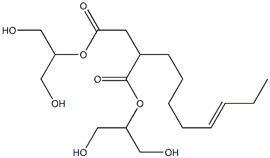 2-(5-Octenyl)succinic acid bis[2-hydroxy-1-(hydroxymethyl)ethyl] ester