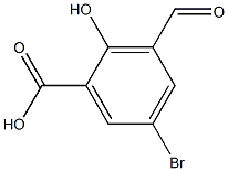 2-Hydroxy-3-formyl-5-bromobenzoic acid