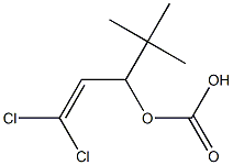 Carbonic acid (2,2-dichlorovinyl)neopentyl ester Structure