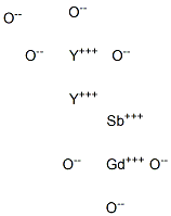 Diyttrium gadolinium antimony heptaoxide