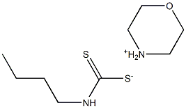 Morpholinium butyl dithiocarbamate
