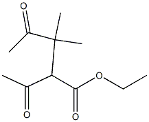 2-Acetyl-4-oxo-3,3-dimethylpentanoic acid ethyl ester