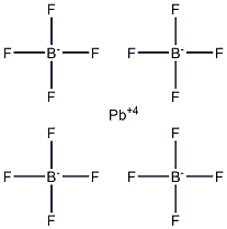 Lead(IV) tetrafluoroborate Structure
