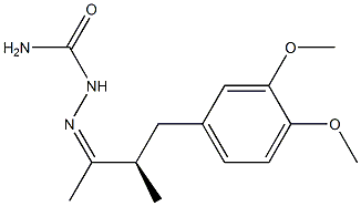 [R,(-)]-4-(3,4-Dimethoxyphenyl)-3-methyl-2-butanonesemicarbazone