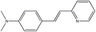 2-[(E)-2-[4-(Dimethylamino)phenyl]vinyl]pyridine Structure