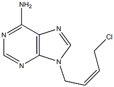 9-[(Z)-4-Chloro-2-butenyl]-9H-purin-6-amine
