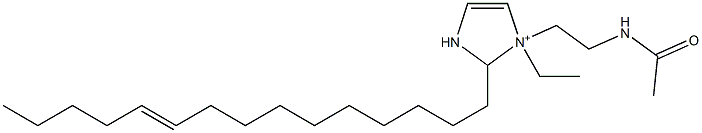 1-[2-(Acetylamino)ethyl]-1-ethyl-2-(10-pentadecenyl)-4-imidazoline-1-ium