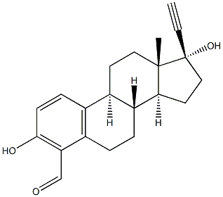 (17R)-3,17-Dihydroxy-19-norpregna-1,3,5(10)-trien-20-yne-4-carbaldehyde