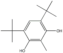 2-Methyl-4,6-di-tert-butylresorcinol Structure