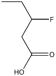 3-Fluorovaleric acid 结构式