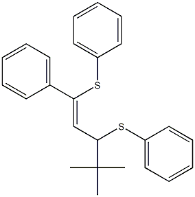 (Z)-1,3-Bis(phenylthio)-1-phenyl-4,4-dimethyl-1-pentene