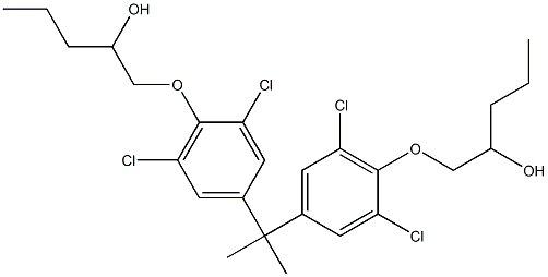 1,1'-[Isopropylidenebis(2,6-dichloro-4,1-phenyleneoxy)]bis(2-pentanol)
