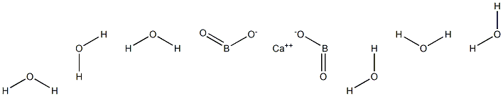 Calcium metaborate hexahydrate Structure